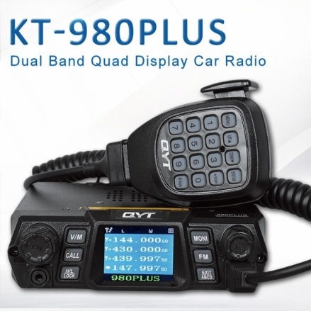 Qyt Kt-980 Plus Dual Band Mobil Telsiz Araç Telsizi