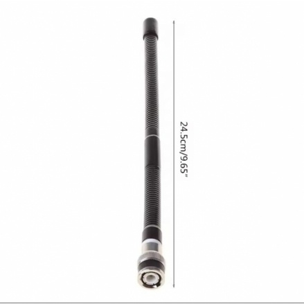 Bnc erkek enten. 27cm esnek yapılı telsiz anten CB CİHAZLARA