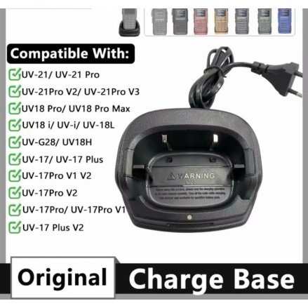 BAOFENG Şarj cihaz takımı. Baofeng Uv17 uv 17 L uv17M uv18 uv18 H uv18 max