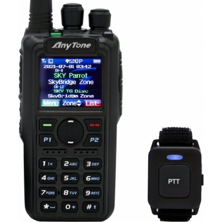 Anytone AT-D 878UV 2 Plus DMR type c bataryalı El Telsizi