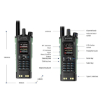 BAOFENG -DM32UV 10W Multi Band GPS - Görsel 2