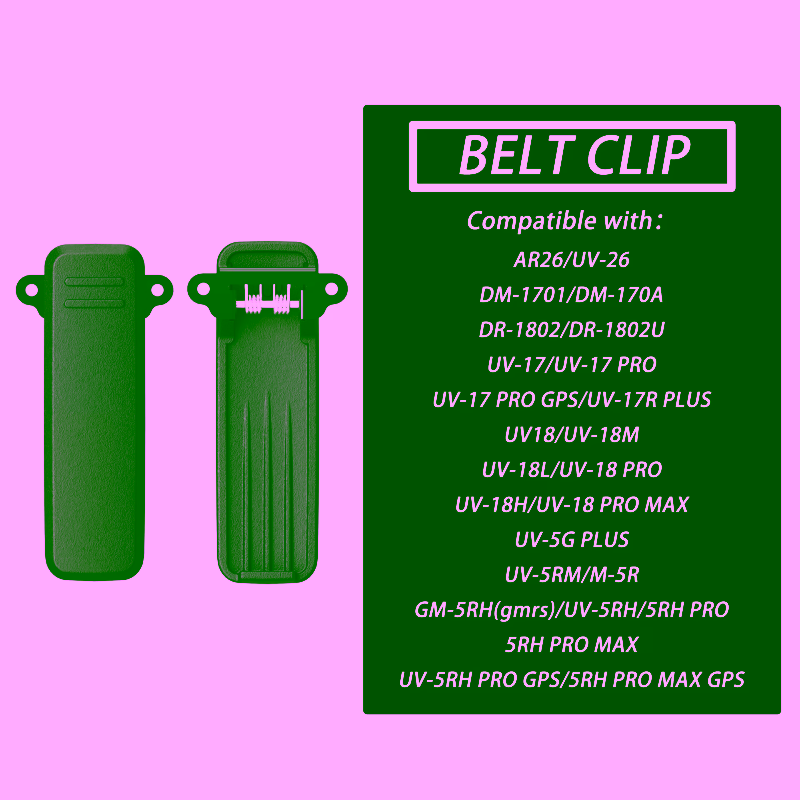 Baofeng UV-17/UV18/UV-5/DR-1802/DM-1701/AR26/UV-26 KEMER KLİPS