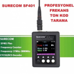 Surecom sf 401 Dijital Telsiz Frekans Sinyal Bulucu scanner - Görsel 4