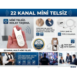 RADTEL RT-13 MİNİ TELSİZ 22 KANAL PMR - Görsel 4